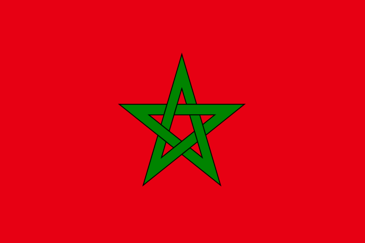 摩洛哥国旗(超级红配绿)