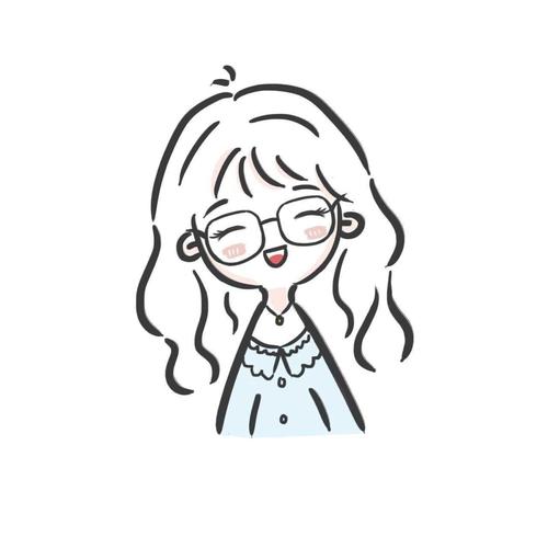 简单可爱的简笔画女生头像_女生头像_简笔画_头像_头像分享_素材_头像