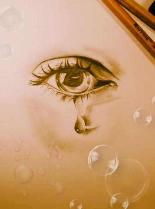 我的眼里没有开出花,却莫名的哭醒了