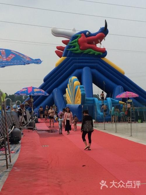 淮安义乌商贸城水上乐园刺激的高空滑翔图片 - 第3张