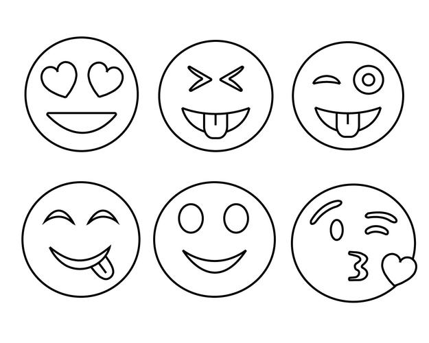printable emoji coloring pages for your lovely toddlers