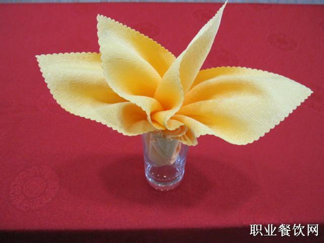 中餐厅托盘和餐巾折花服务教案