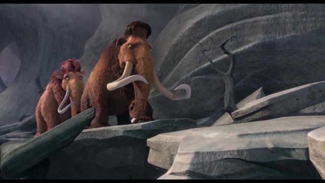 冰川时代3动物们闯入神秘地带猛犸象差点受伤太惊险了