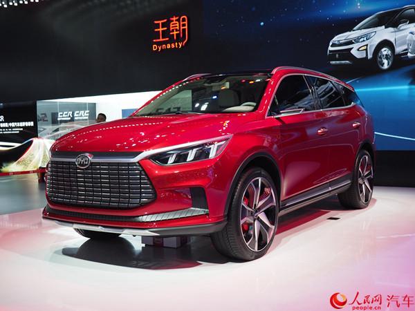 比亚迪亮相2017广州车展 2018年王朝系列车型将全面换代