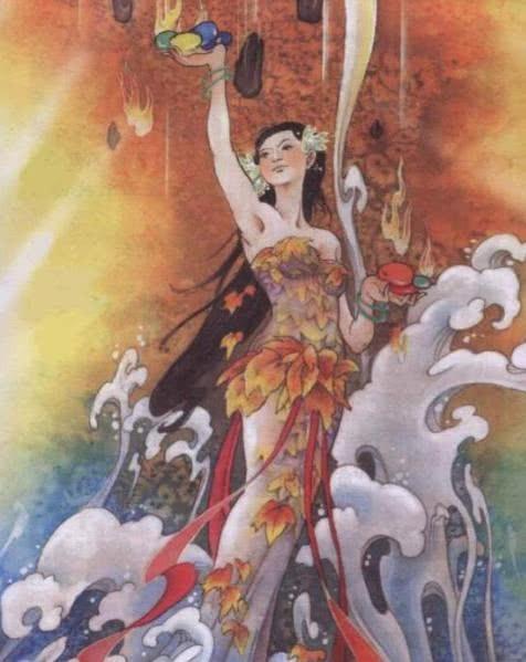 ps:女娲的真身是一条蛇哦