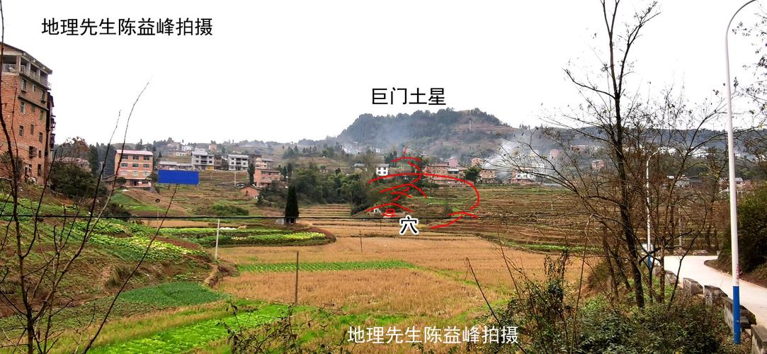 陈益峰出泥龟形马氏七品祖地