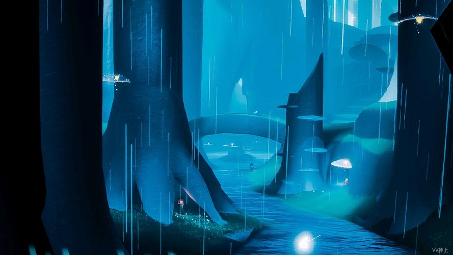 光遇美图:雨林黑暗风格景点欣赏(1)