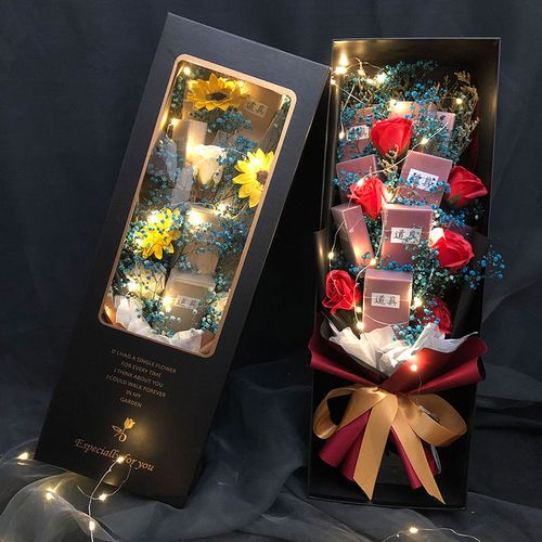 香烟礼物盒送男朋友煊赫门烟一条圣诞节放烟的礼盒包装盒送男友