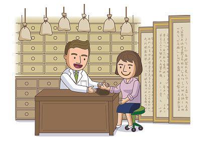 中医插画_创意图片