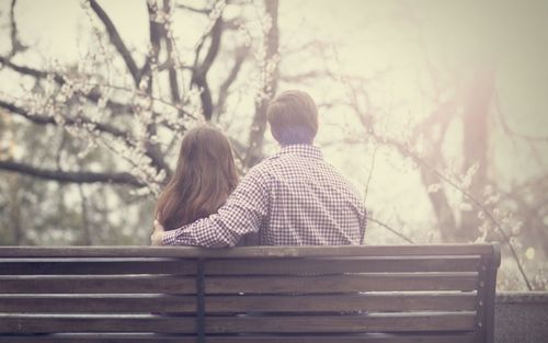 浪漫情侣背影桌面壁纸812