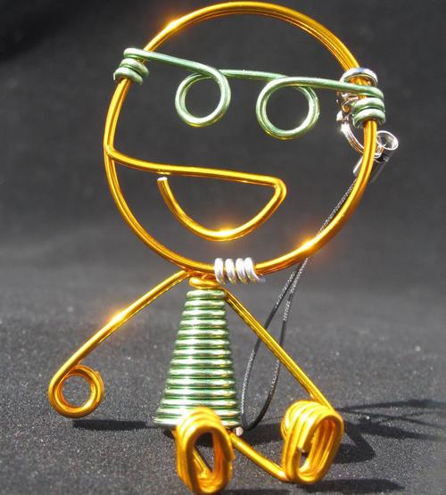 【大表情娃娃挂件】创意小礼品新奇特礼物手工笑脸饰品金属工艺品