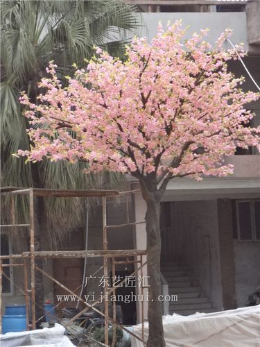 广州5米仿真樱花树厂家 人造樱花树 假樱花树 价格实惠
