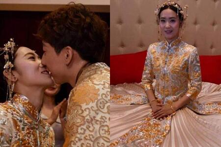 【图】韩天宇刘秋宏大婚 姐弟恋修成正果