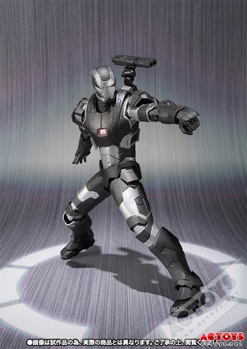 万代shf 复仇者联盟2 战争机器mark2登场