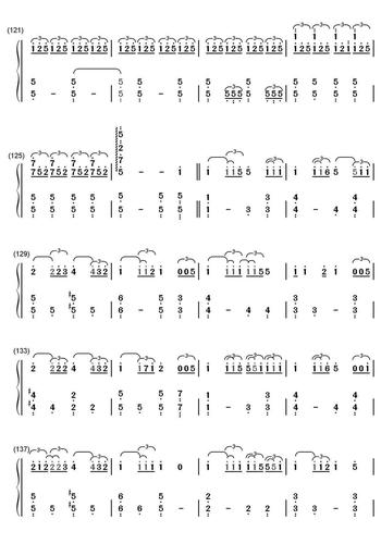 >>火花(你的名字)简谱乐谱