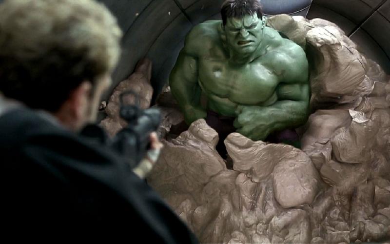 李安版绿巨人浩克愤怒变身怎么感觉有点像拼多多版的