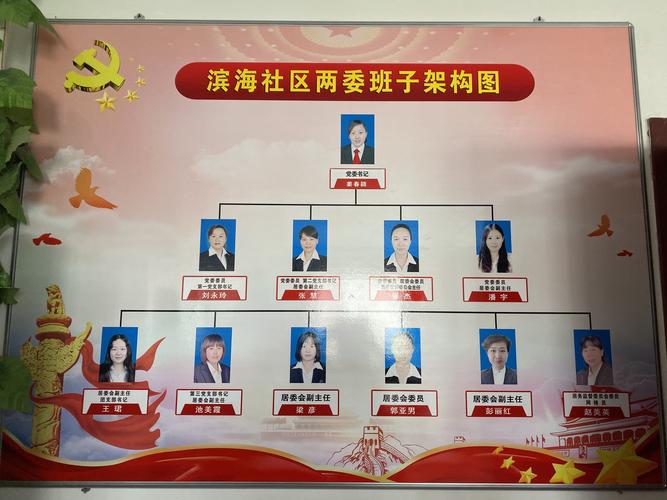 滨海社区两委班子组织架构-滨海社区党委