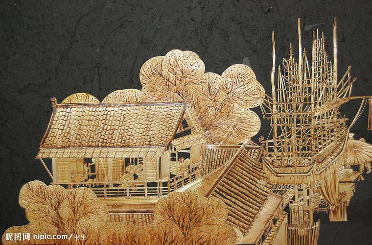  p>为农作物小麦成熟后脱粒后的秸秆. /p>