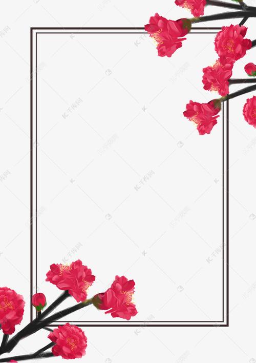 花枝树枝边框