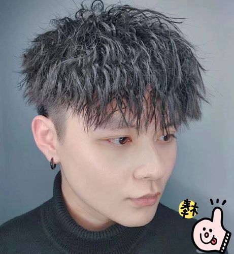 男士锡纸烫_发型_锡纸_男生发型_时尚_发型