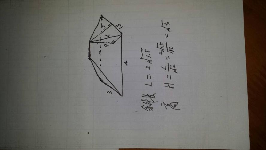 怎么算方形漏斗的直高