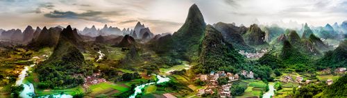 美丽的广西桂林山水风景图片