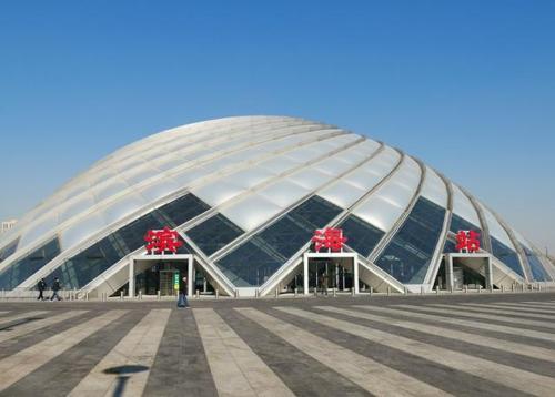 天津市滨海火车站的作用将增强:为于家堡商务区提供