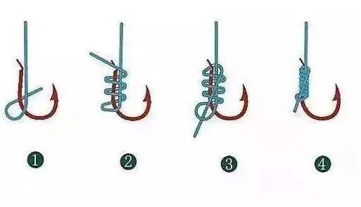 六种常用的鱼钩绑法,简单易学,新手必看!
