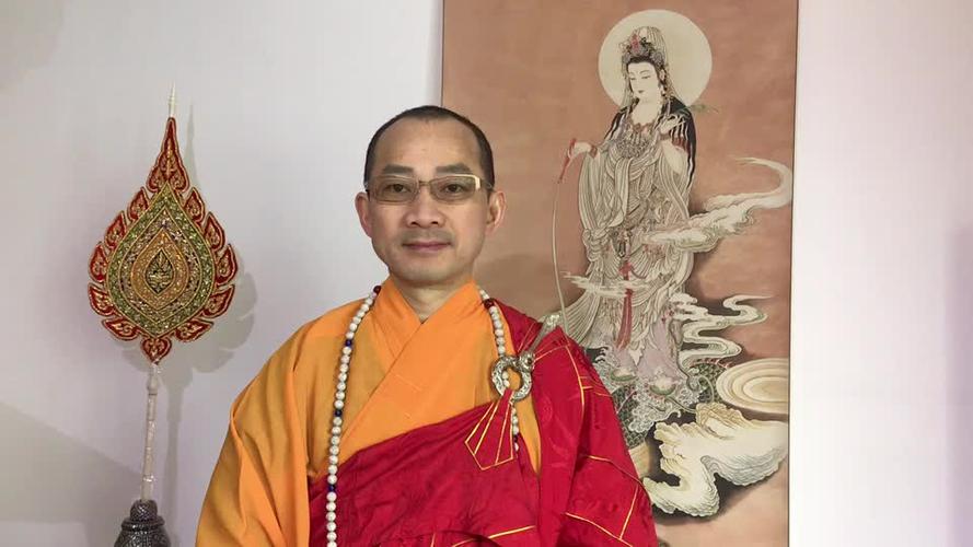 台湾桃园圣德报恩寺住持无上法师给您拜年