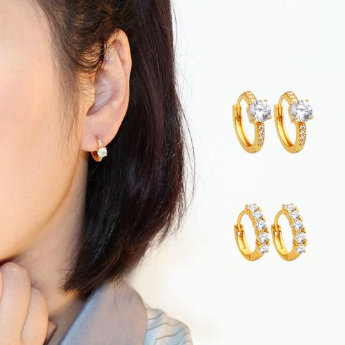 金色适合款耳圆圈耳圈耳垂合大新款耳环2020年耳环