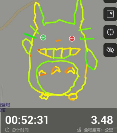 跑步心形图怎么跑创意跑步轨迹图绘画教程