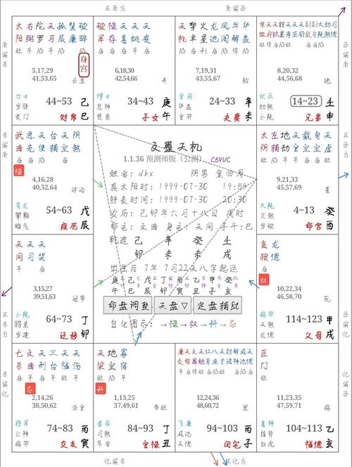 解紫薇各格局