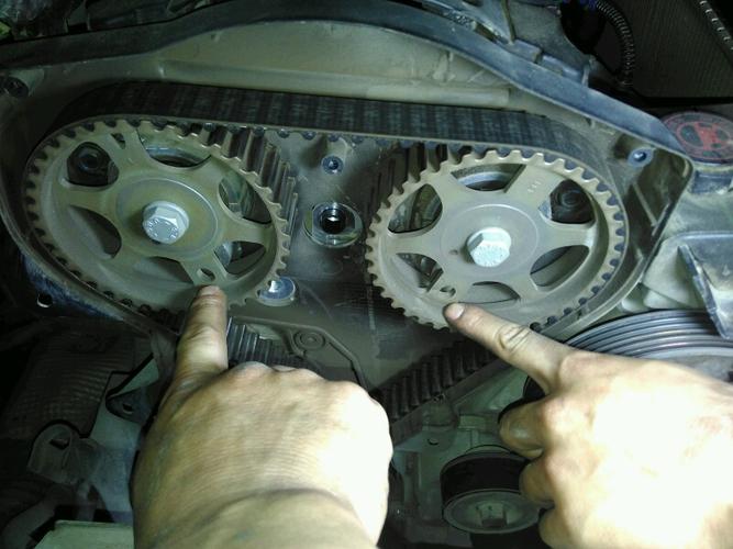 东风帅客正时怎么对,1,6 10年