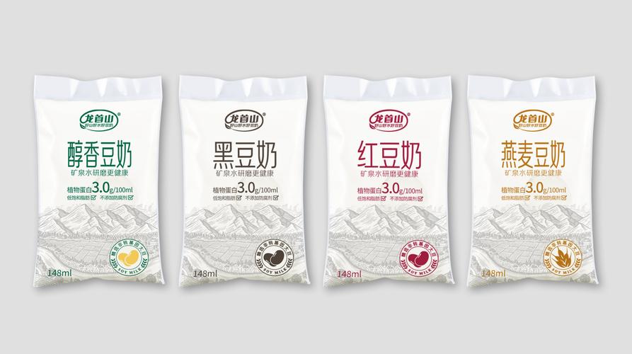 豆奶包装袋-包装盒-礼盒设计-这一次我们提了很多案