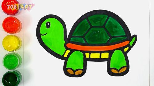 简易画教你画小乌龟