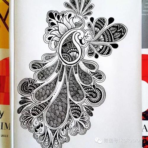 禅绕画爱好者的作品