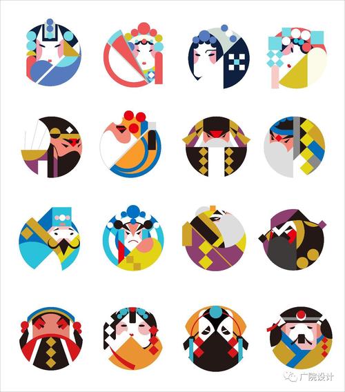 符号设计-脸谱