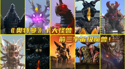 《奥特曼》十大怪兽,魔格大蛇只排第六,前三宇宙级魔兽!