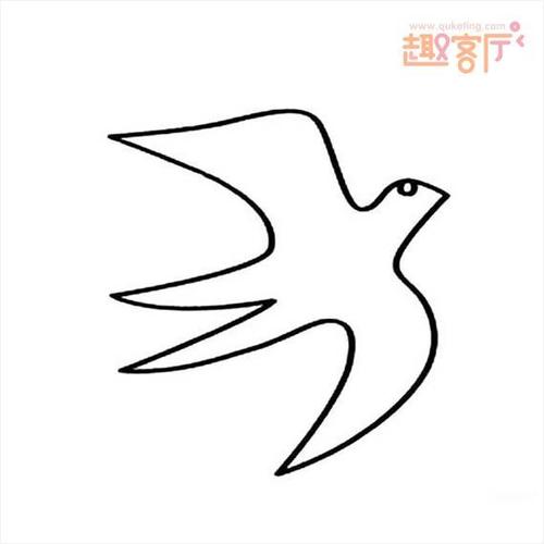 一笔画成的小动物 最简单的动物简笔画