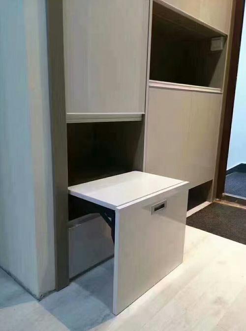 鞋柜折叠隐形凳子