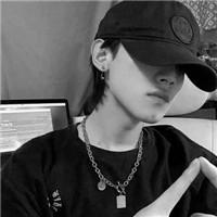 最个性黑白风男生头像