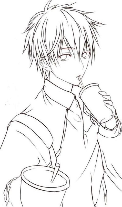 www有没有大佬推荐点好看好画的男孩子哇【动漫线稿】