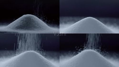 撒盐 盐巴 盐 高速 慢镜头 视频