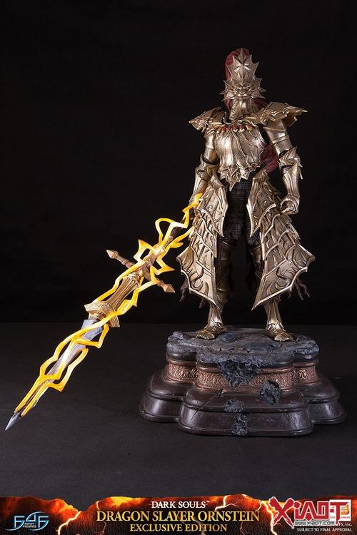 first 4 figures《黑暗之魂》猎龙者 翁斯坦 全身雕像