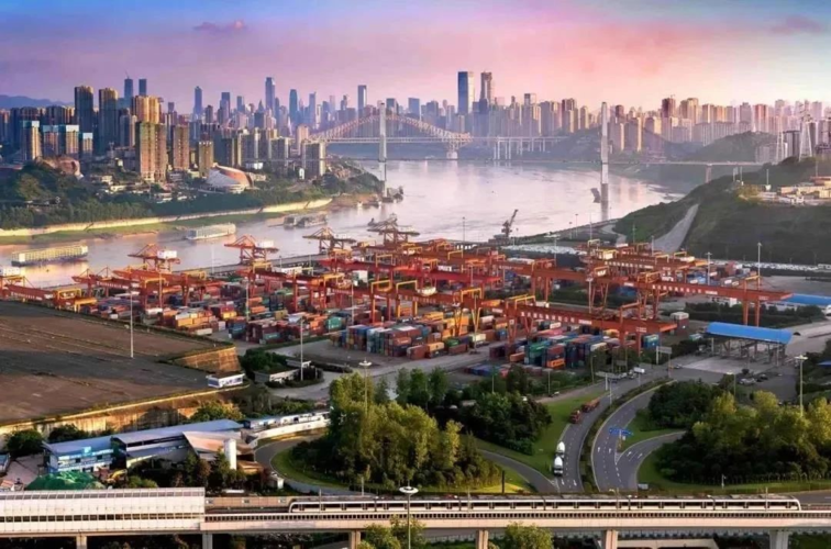 寸滩港港区 图:重庆两江新区