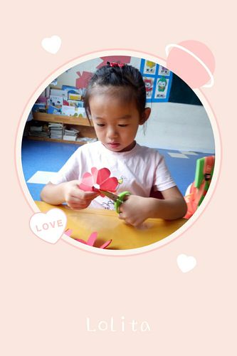 美景幼儿园大二班七夕节手工制作