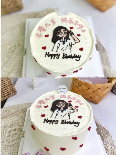 可爱活力满满徐州ins_生日蛋糕_手绘_instagram_美食_美食展示_创意