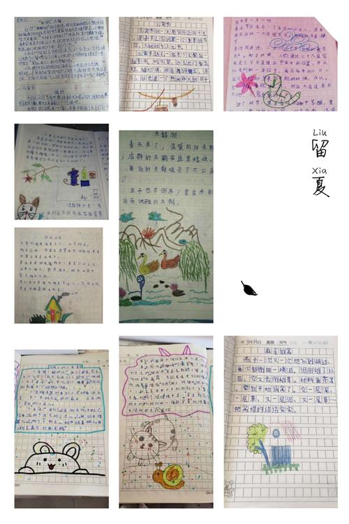 遇到好句好段,我们会及时记录在摘抄本上,再配上我们喜欢的画,每每