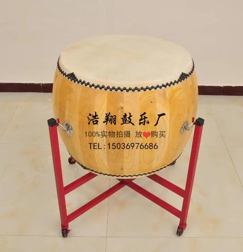 高音战鼓成人锣鼓戏曲剧院团鼓中国鼓传统堂鼓椿木白茬黄牛皮大鼓