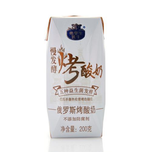 弗里生乳牛俄罗斯烤酸奶200g*1盒